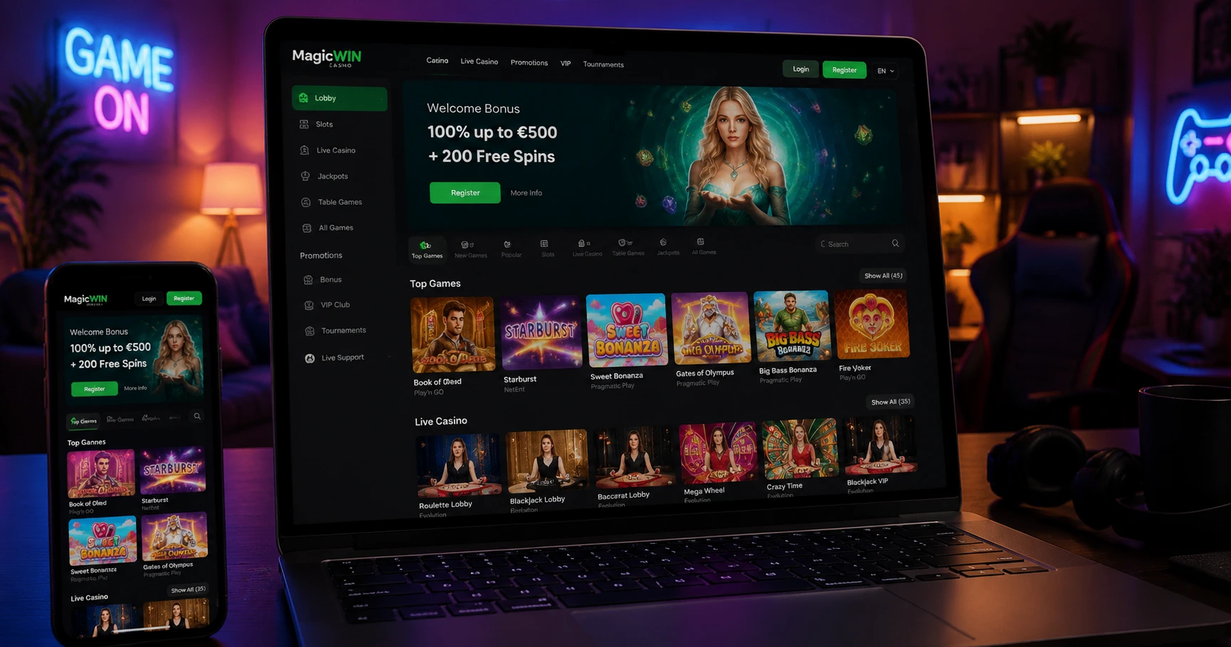 Overview of TOP777 Casino - image 1